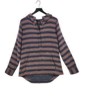 Burton Durable Goods Hoodie Large Multi Striped Pullover Snowboard Winter Grunge